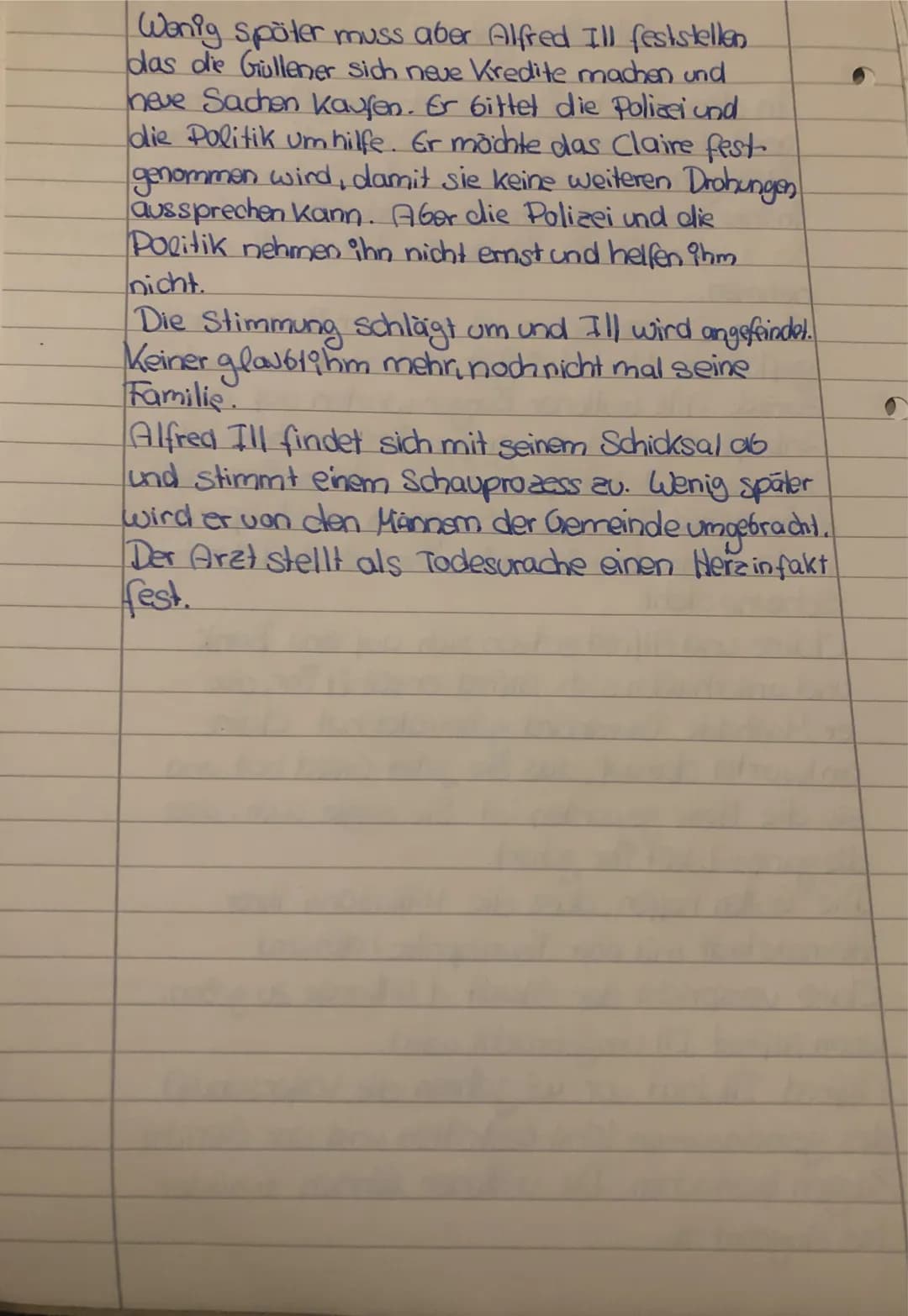 S
Inhaltsangabe
In dem Buch,, Der Besuch der alten Dame,
geschrieben von Friedrich Dürrenmatt, erschienen
1956 geht es darum, das Claire Zac