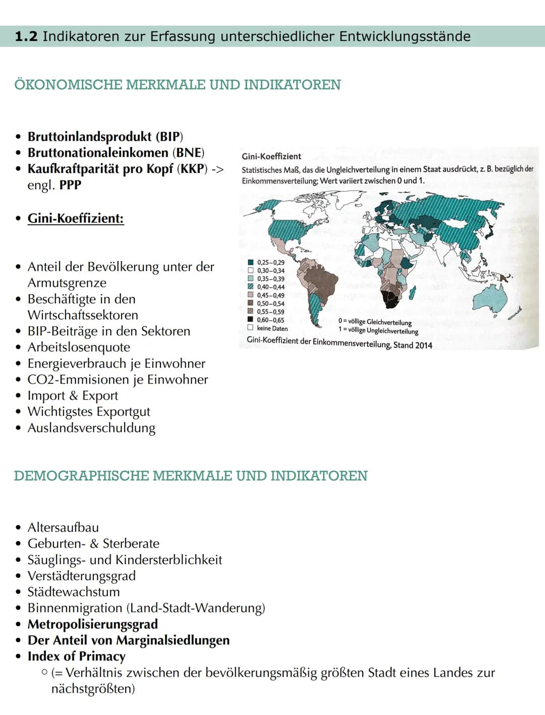 Inhaltsfeld 6:
Sozioökonomische Entwicklungsstände von Räumen (Ergänzungen)
1. Unterscheidung der Entwicklungsstände von Ländern
49 42 29
La