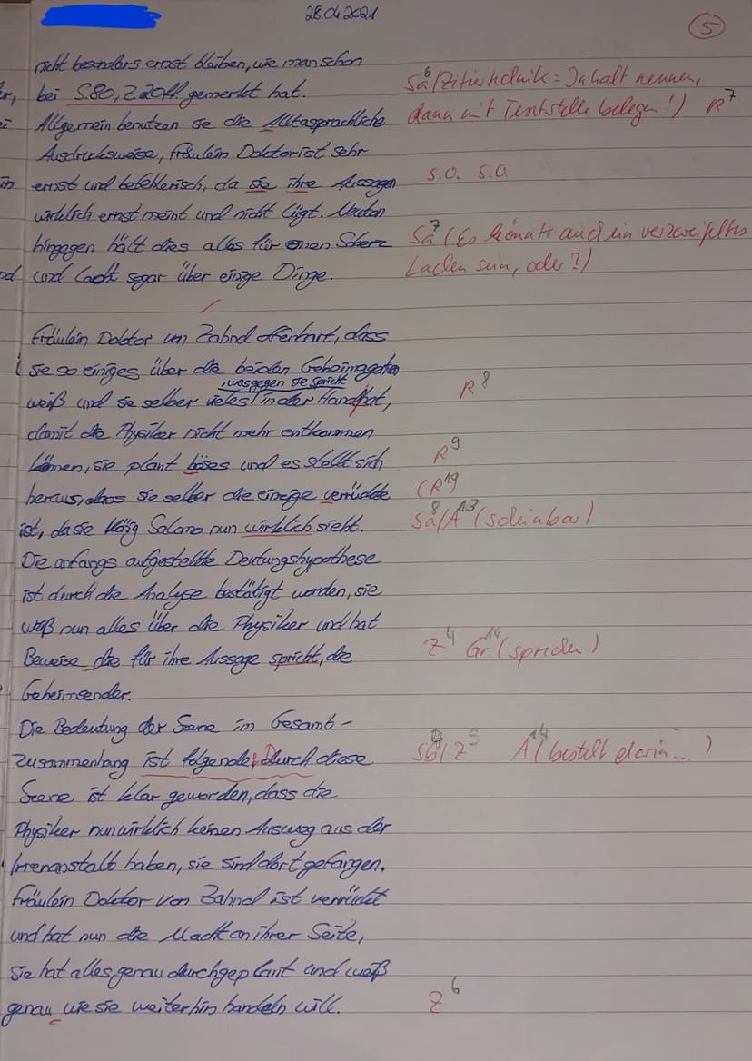 EF Deutsch Grundkurs BNG/GS/KG/KJ
Gruppe B
Klausurzeit: 90 Minuten
Klausur Nr. 1 im 2. Schulhalbjahr 2020/21
Thema: Ein Drama untersuchen- A