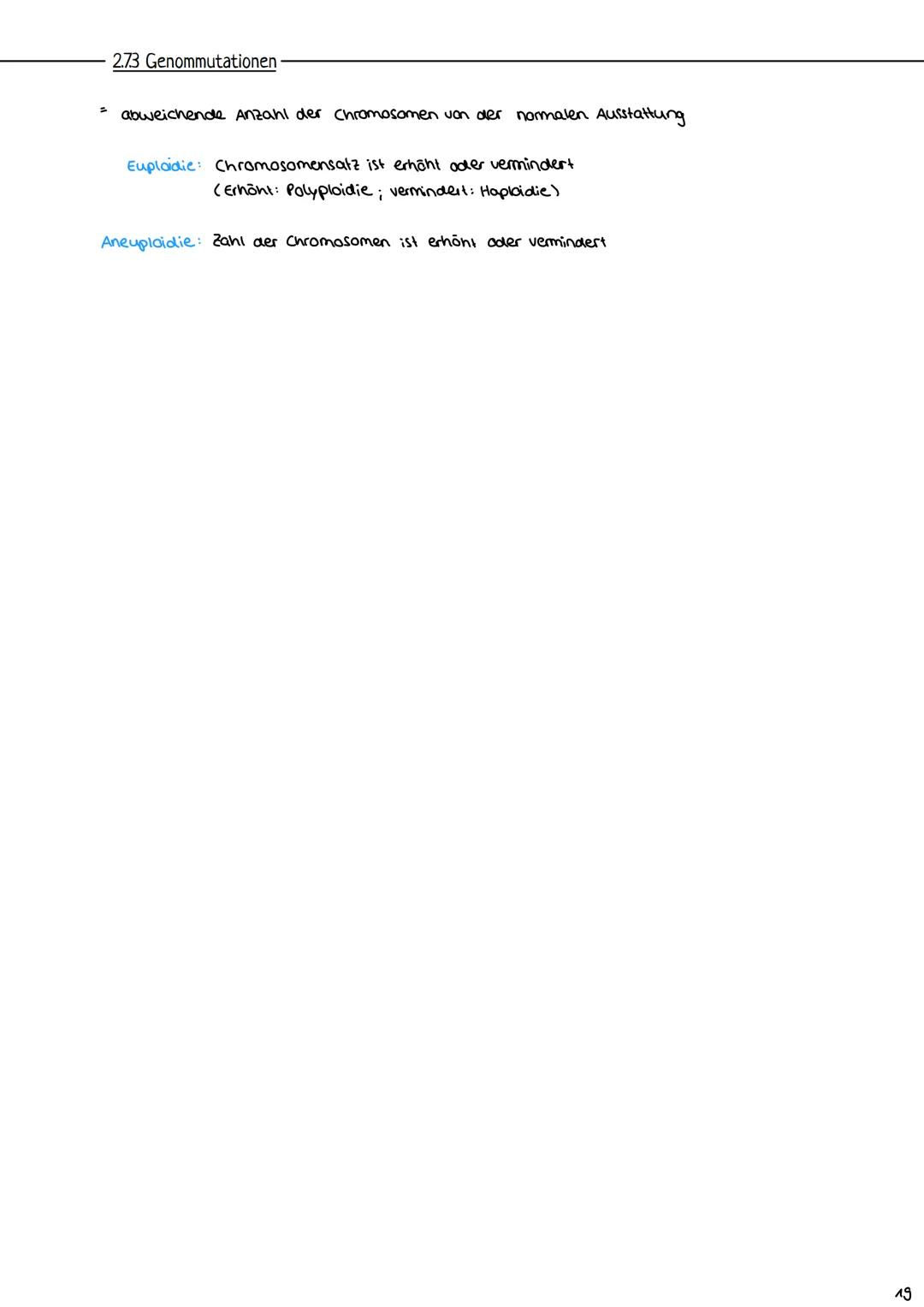 2.3 Zellzyklus
2.3.1 Der Zellzyklus
G₂-Phase:
Genetik
Proteinbiosynthese
• Vorbereitung auf
die Mitose
• 202c
S-Phase:
ONA-Replikation
Anfan