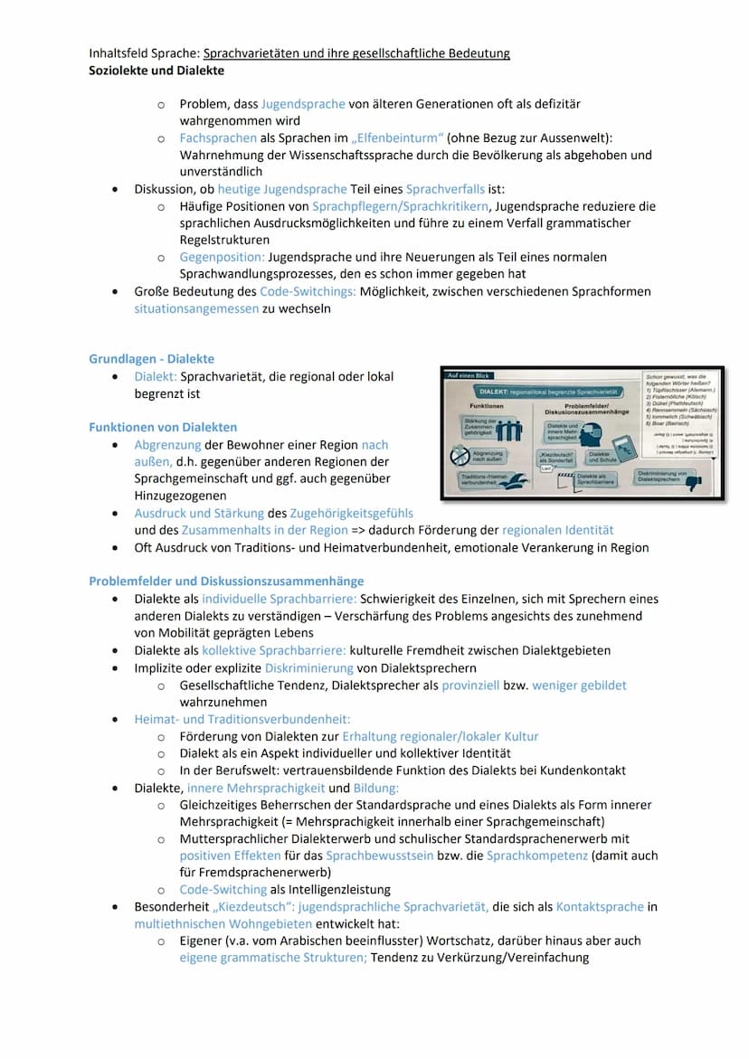  abitur.nrw
Leistungskurs
Inhaltsfeld Sprache
Spracherwerbsmodelle und
-theorien
Sprachgeschichtlicher Wandel
Sprachvarietäten und ihre
gese