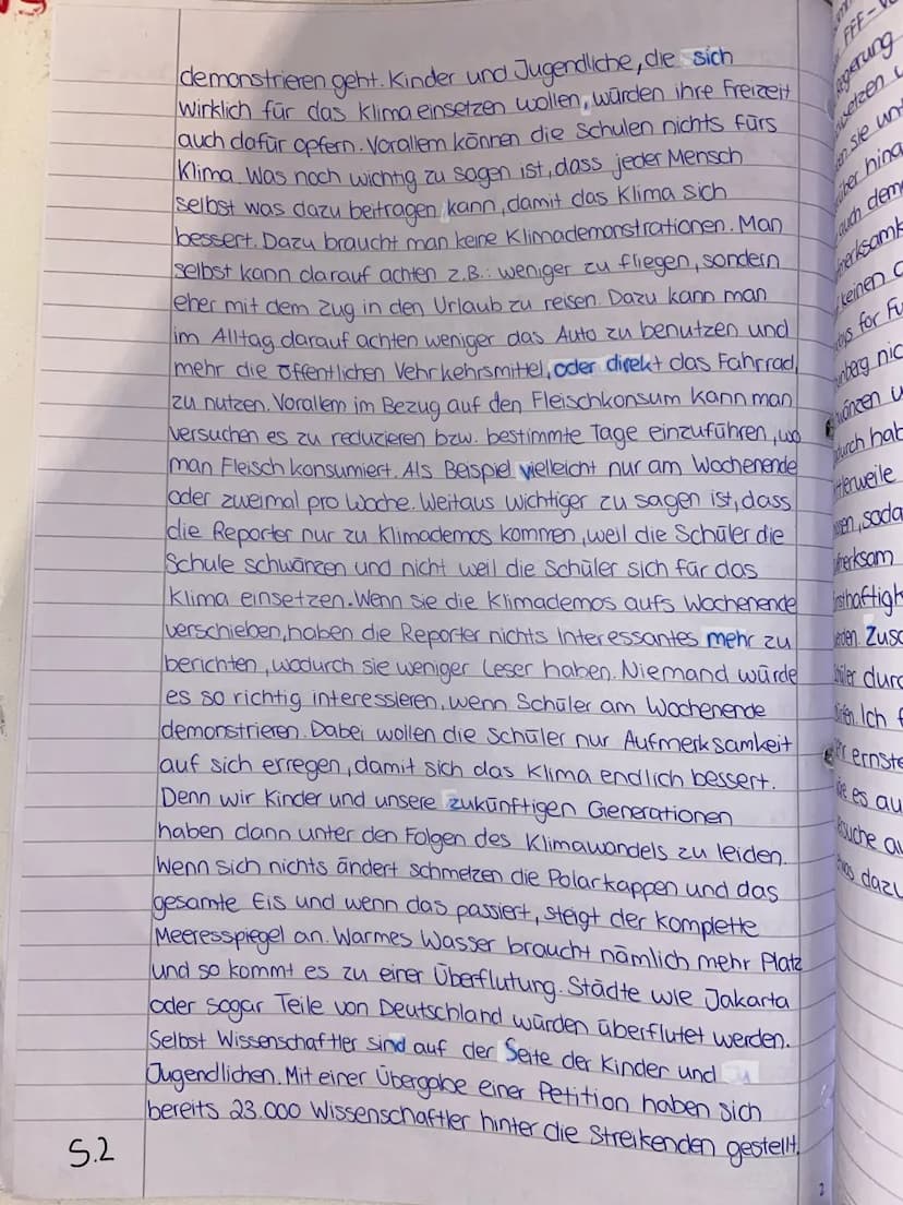 A
jubt,
massen
eit
20.5
Darf man
für
einen guten Zweck in der Schule fehlen?
Hunderttausende Kinder und Jugendliche haben sich bereits
ber d