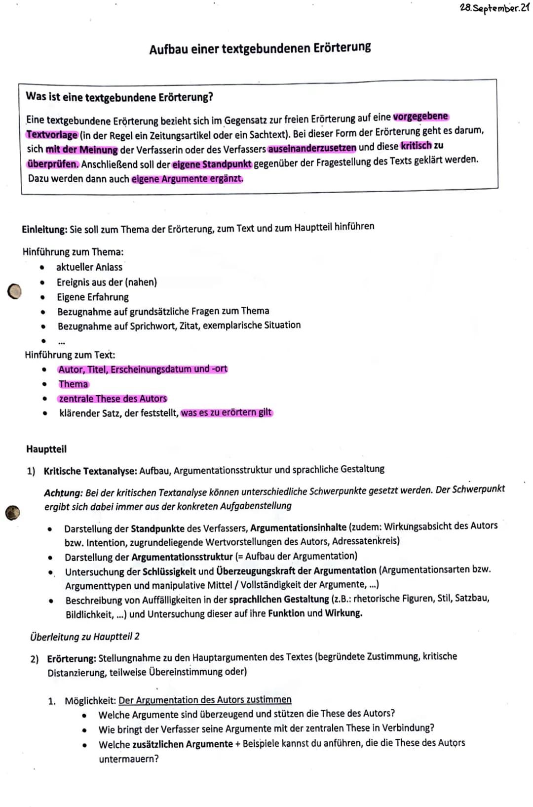 Formulierungsbausteine Den Hauptteil formulieren
Zu den Thesen:
A
- Die zentrale These des Autors wird bereits ... deutlich:...
B/A- Er bezi