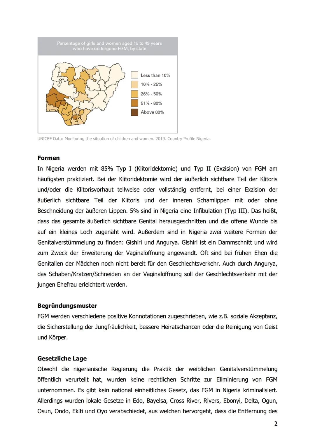 TERRE DES FEMMES
I. Weibliche Genitalverstümmelung / FGM (Stand 11/2019)
II. (Sexualisierte) geschlechtsspezifische Gewalt
III. Früh- / Kind