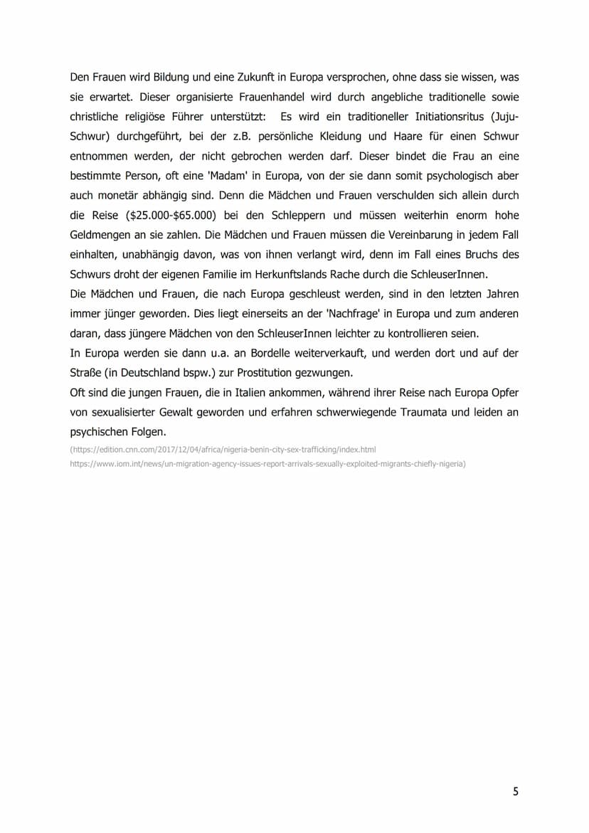 TERRE DES FEMMES
I. Weibliche Genitalverstümmelung / FGM (Stand 11/2019)
II. (Sexualisierte) geschlechtsspezifische Gewalt
III. Früh- / Kind