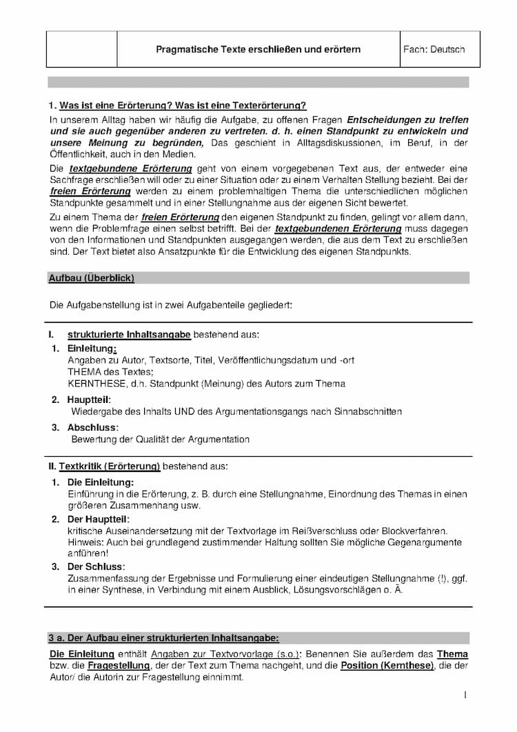 Know Arbiturrelevant: Texte erschließen und erörtern  thumbnail