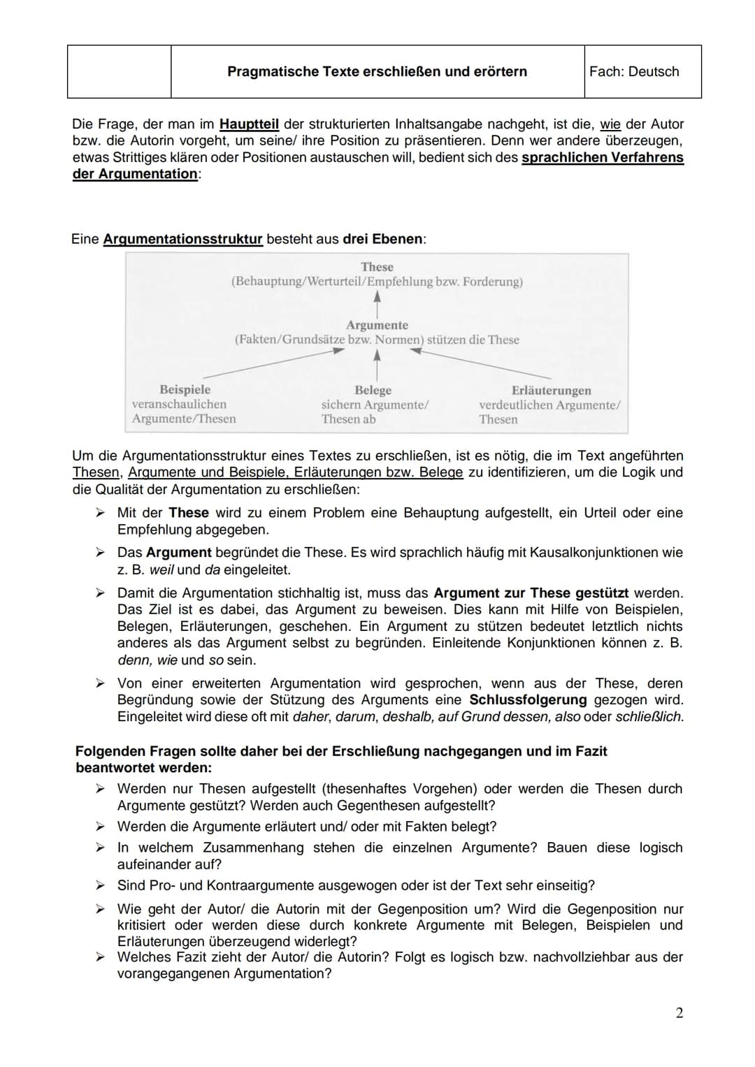 Pragmatische Texte erschließen und erörtern
1. Was ist eine Erörterung? Was ist eine Texterörterung?
In unserem Alltag haben wir häufig die 