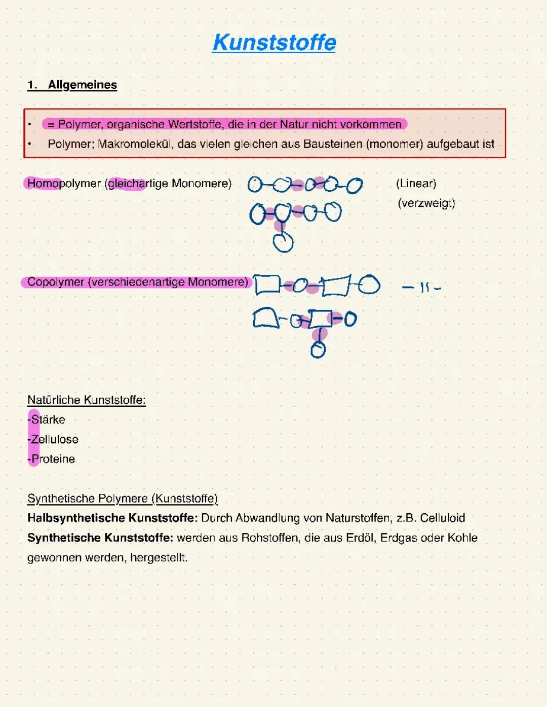 Radikalische Polymerisation und Polykondensation einfach erklärt: Beispiele und Mechanismen