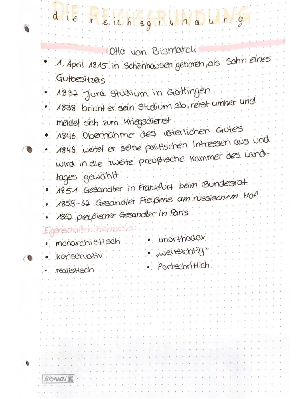 Reichsgründung 1870/71