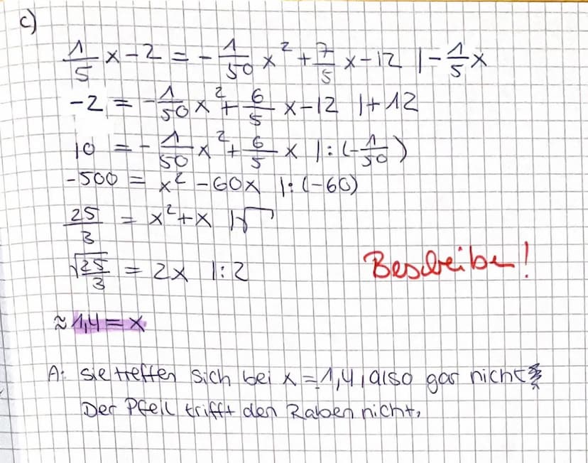 1. Klausur EF Ma
Potenzfunktionen
Formulieren Sie, wenn es sinnvoll ist, Antwortsätze und kommentieren Sie Ihren Rechenweg.
Rechnen Sie so w