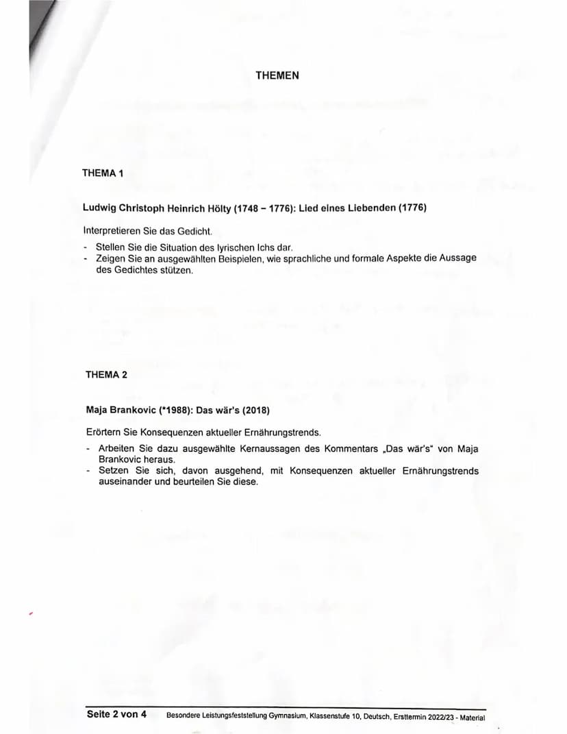 BLF Deutsch
2023
Sachsen Sächsisches Staatsministerium
für Kultus
Schuljahr 2022/23
Geltungsbereich:
Schülerinnen und Schüler
der Klassenstu