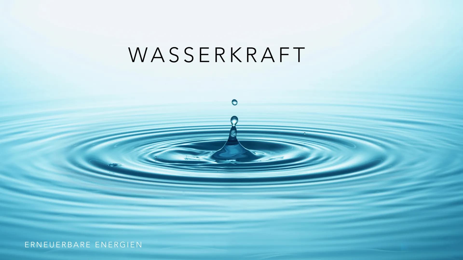 WASSERKRAFT
ERNEUERBARE ENERGIEN INHALT
Art und Weise der Energiegewinnung
Vorteile dieser Form der Energiegewinnung
Nachteile dieser Form d