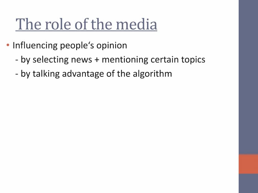The run-up to the Brexit 2019
English Advanced
Topic: Brexit
Run-up to the Brexit
1. Role of media (SM-Social media; NP=Newspaper)
- Influen