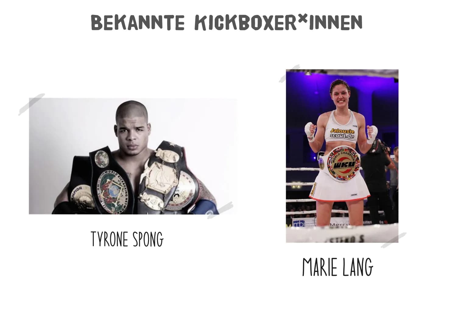 KICKBOXEN GLIEDERUNG
- WAS IST KICKBOXEN FÜR EIN SPORT?
- GESCHICHTE
- ERFOLGREICHE KICKBOXER*INNEN
- WELCHE MUSKELGRUPPEN WERDEN
BEANSPRUCH