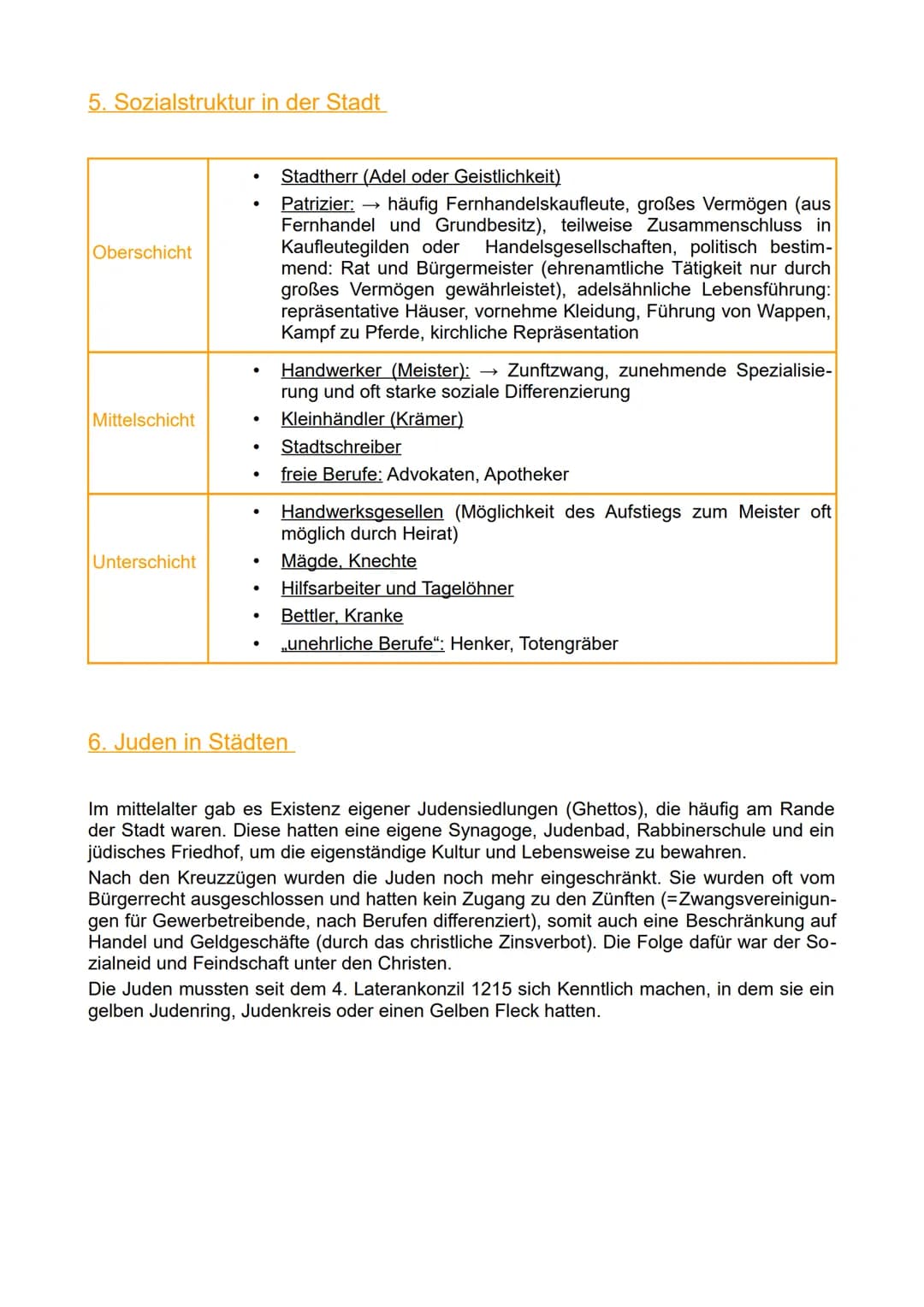 Portfolio
Gesellschaft
im Mittelalter Inhaltsverzeichnis
Einleitung
1. Die Ständegesellschaft im Mittelalter
2. Der Feudalismus im Mittelalt