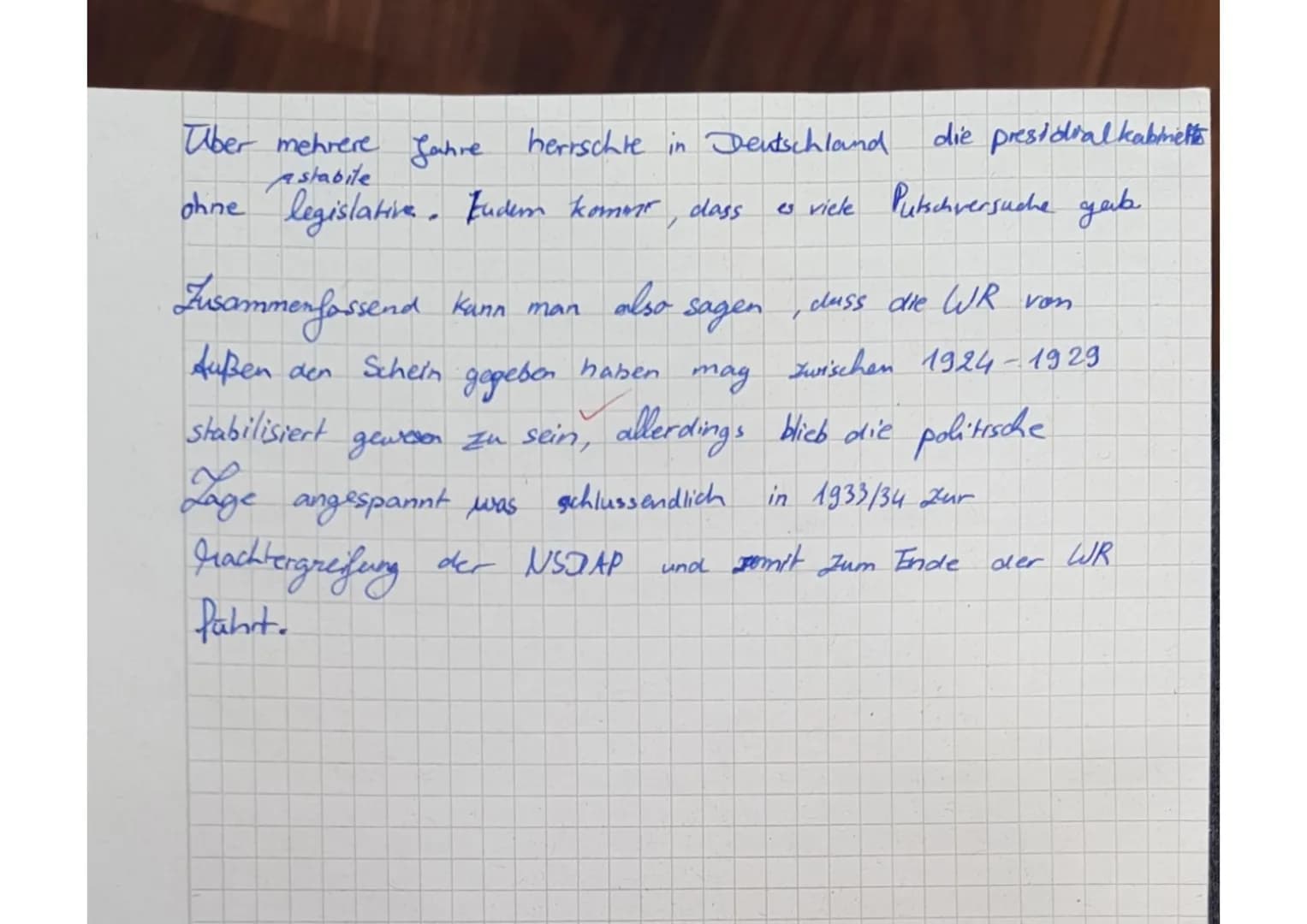 J2.1
Name:
B
(55/6P)
Raschida Thrombone
1.) Erkläre und erläutere die folgenden Begriffe unter Berücksichtigung des
historischen Kontextes:
