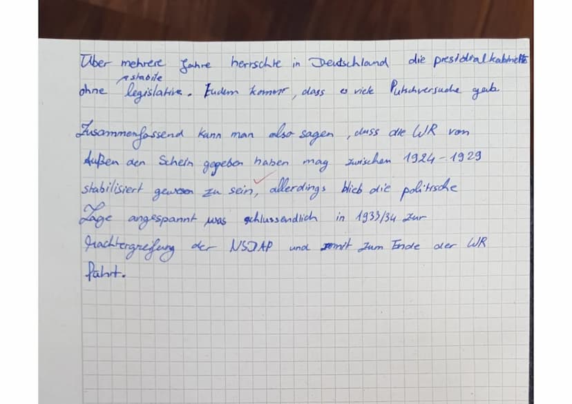 J2.1
Name:
B
(55/6P)
Raschida Thrombone
1.) Erkläre und erläutere die folgenden Begriffe unter Berücksichtigung des
historischen Kontextes:
