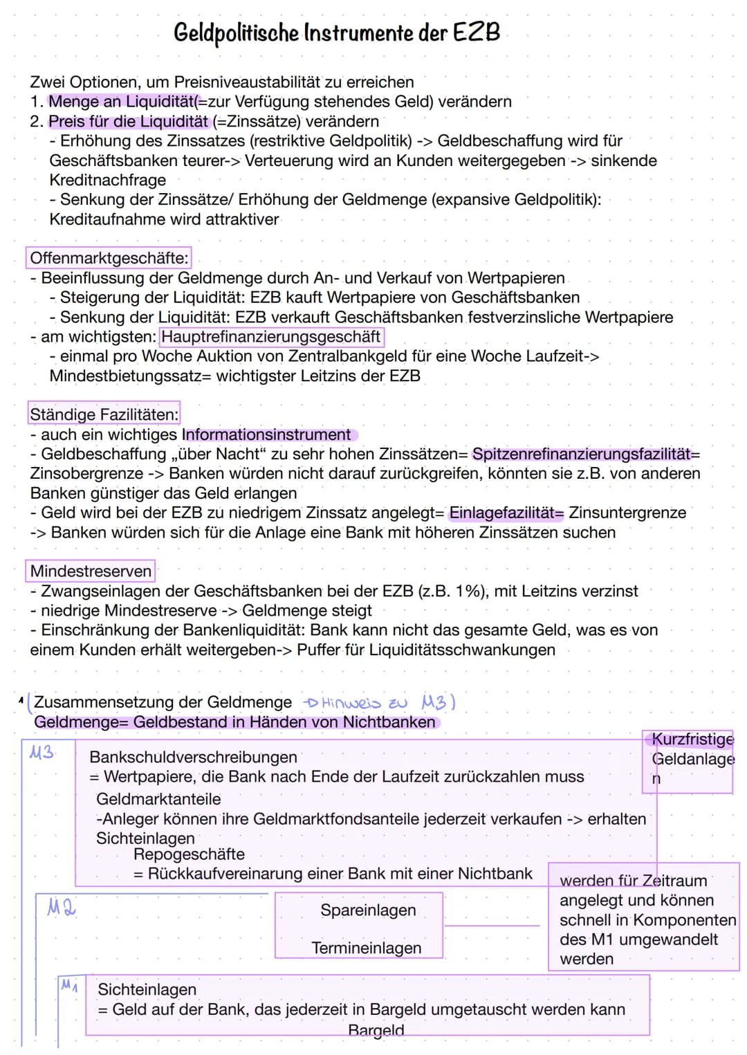 Grundlegendes:
- Sitz in Frankfurt
- Gründung 1998
Zentrales Ziel: Gewährleistung der Preisstabilität (+ Unterstützung der Wirtschaftspoliti