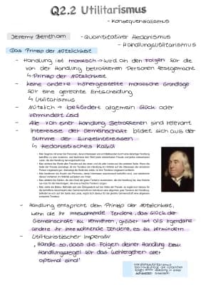 Know Utilitarismus -Bentham, Mill, Singer etc. thumbnail
