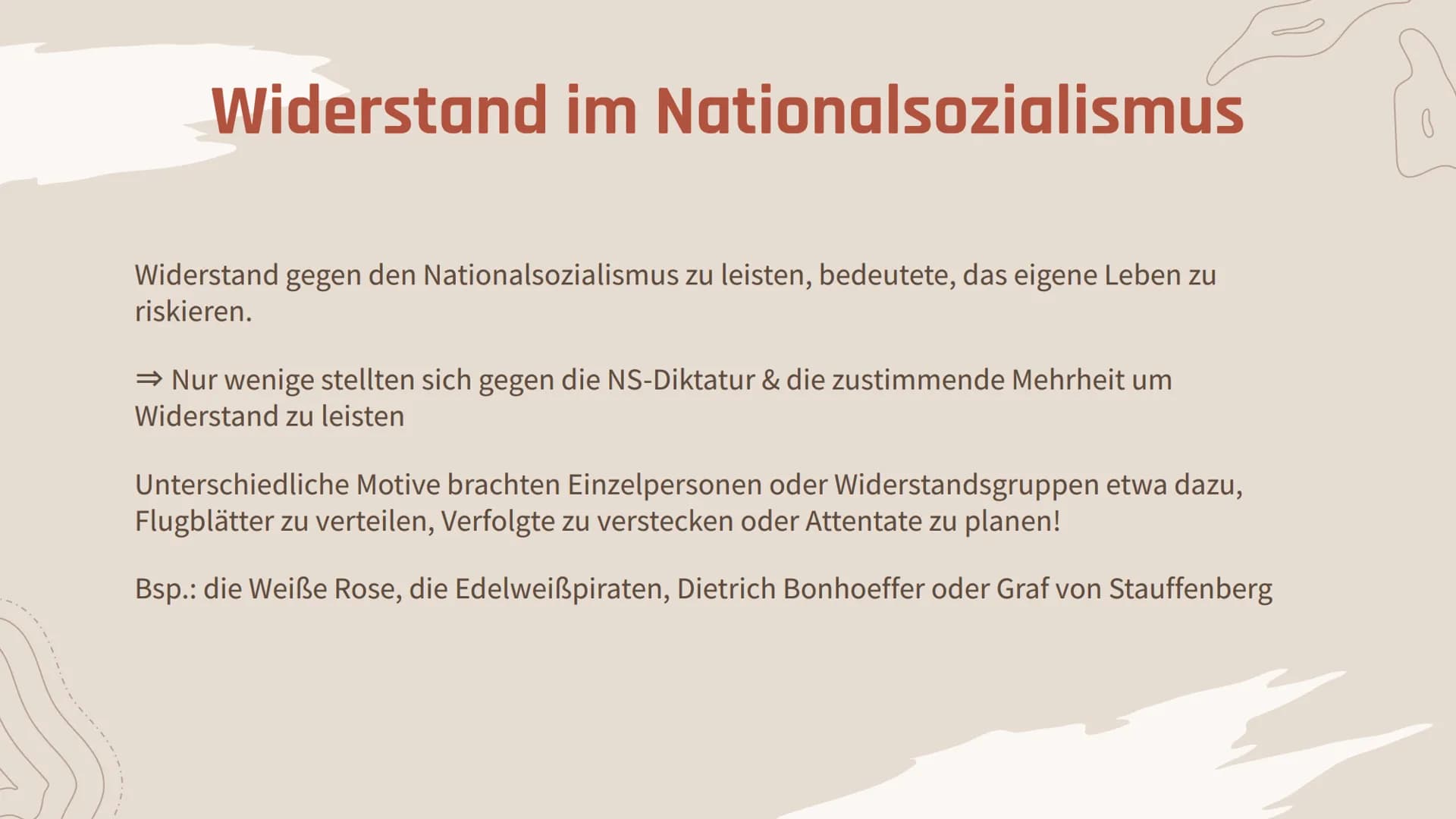 Militärischer
Widerstand -
Operation Walküre
Eine Präsentation von Jacqueline Hölzner INHALT
-01-
Einführung
Was meint Widerstand eigentlich