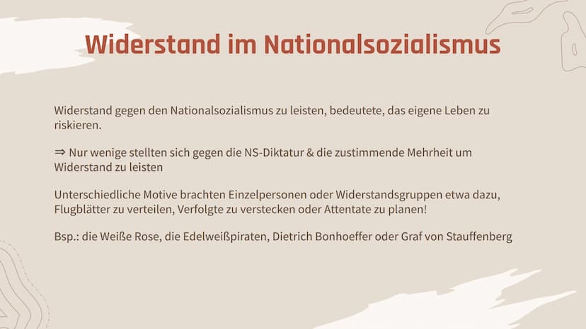 Militärischer
Widerstand -
Operation Walküre
Eine Präsentation von Jacqueline Hölzner INHALT
-01-
Einführung
Was meint Widerstand eigentlich