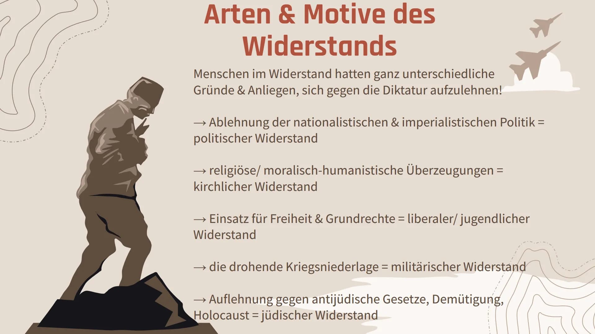 Militärischer
Widerstand -
Operation Walküre
Eine Präsentation von Jacqueline Hölzner INHALT
-01-
Einführung
Was meint Widerstand eigentlich