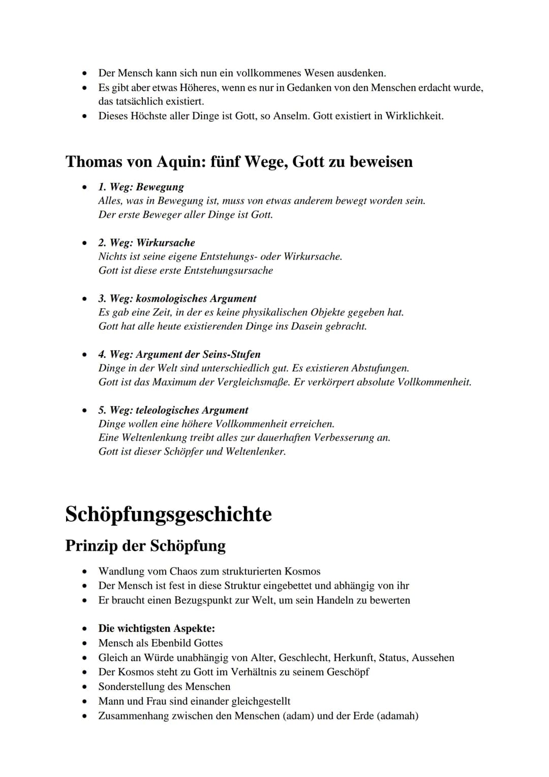 Abiturwissen Religion (10. - 12.
Klasse)
Gottesbilder
●
●
●
Hören hat Vorrang vor Sehen
Kirchen der Reformation lehnten es ab
orthodoxe Kirc