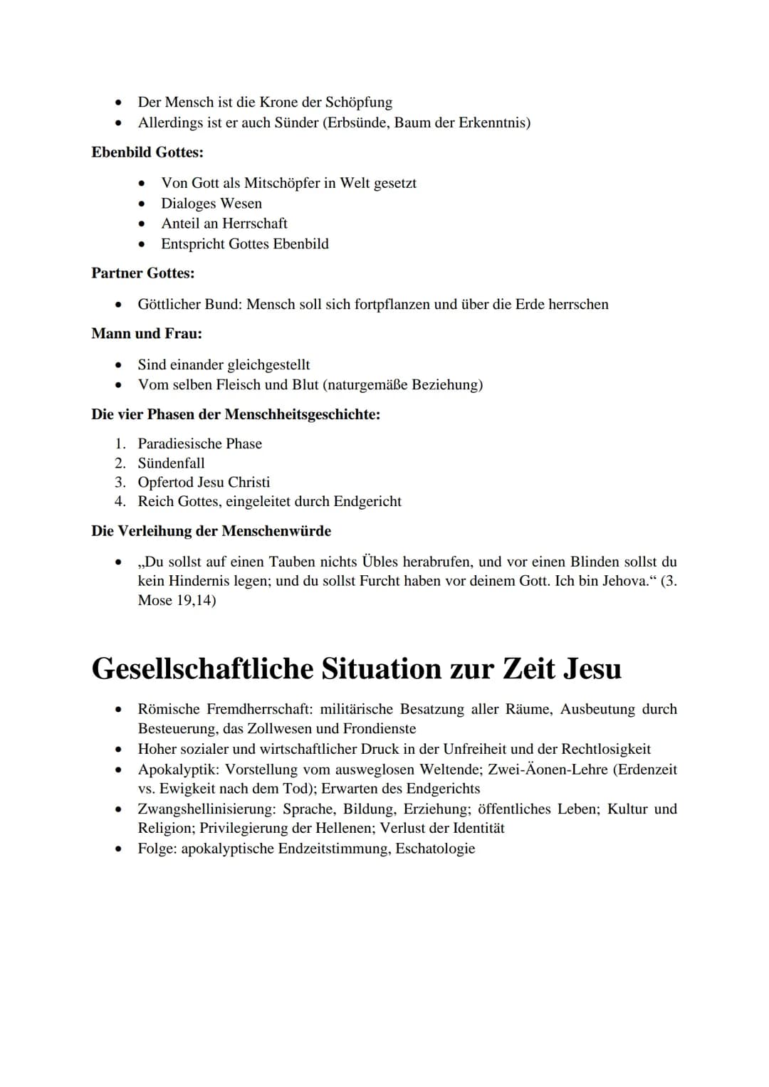 Abiturwissen Religion (10. - 12.
Klasse)
Gottesbilder
●
●
●
Hören hat Vorrang vor Sehen
Kirchen der Reformation lehnten es ab
orthodoxe Kirc