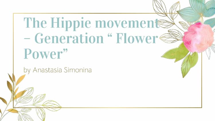 Know Hippie movement thumbnail