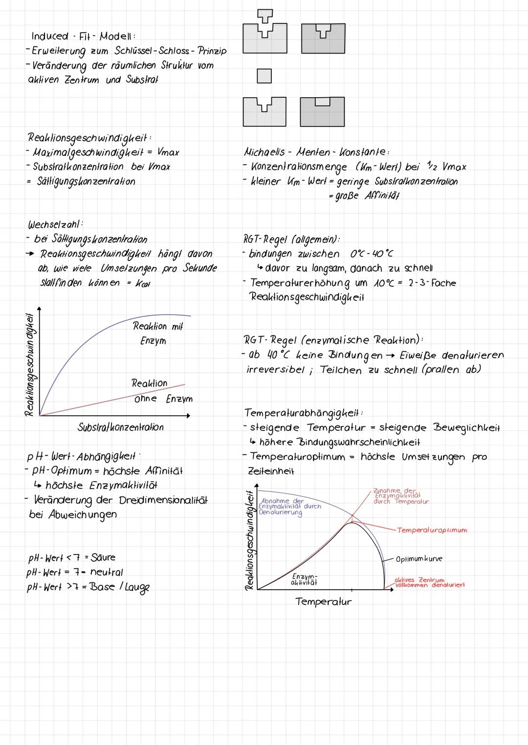 # BIOLOGIE

Enzyme = Proteine;
*   Biokatalysatoren

*an Stoffwechselreaktionen beteiligt
*setzen Aktivierungsenergie herab

Enzym Substrat
