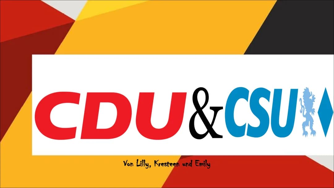 CDU&CSU
