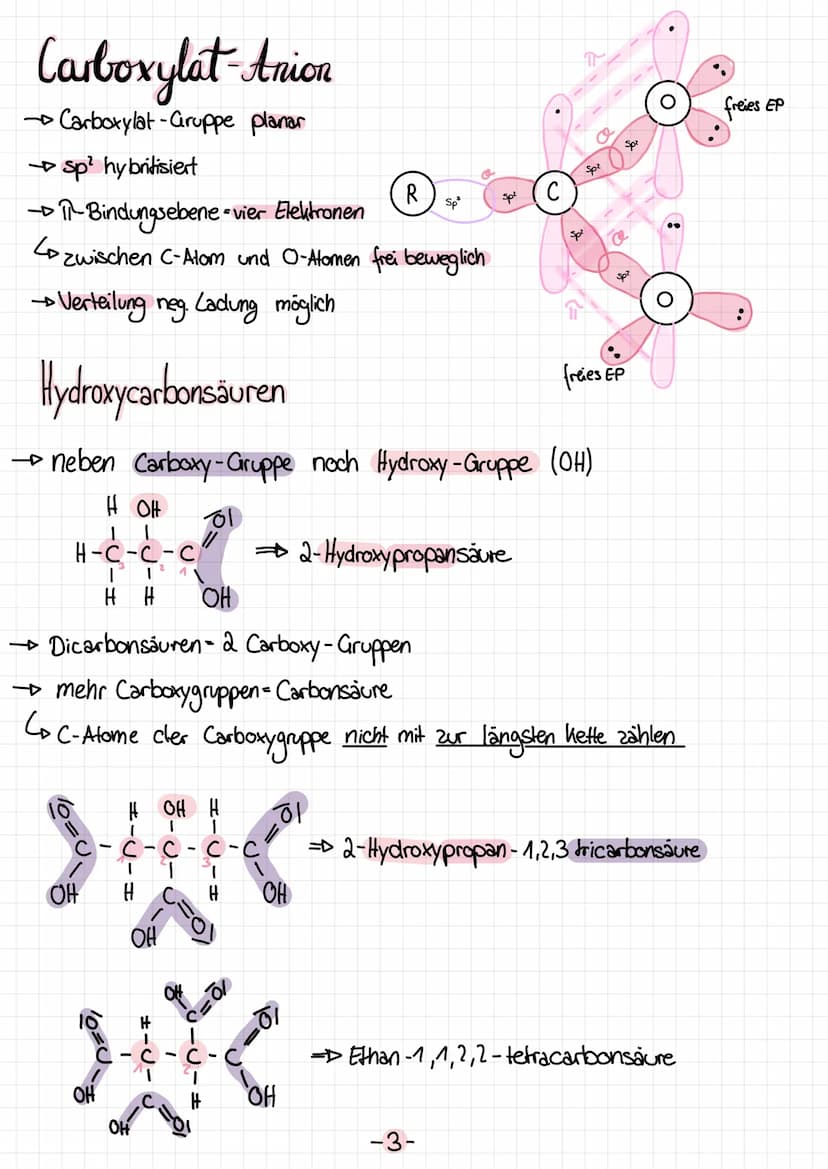 * Chemie
NOMENKLATUR
Methansaure-Ameisensäure
01
OH
weitere Beispiele:
Butandisäure
10
H-C²
1
/
НО
H H
| |
C-C-C-C
01
HH OH
HO
ALKANSÄUREN
a
