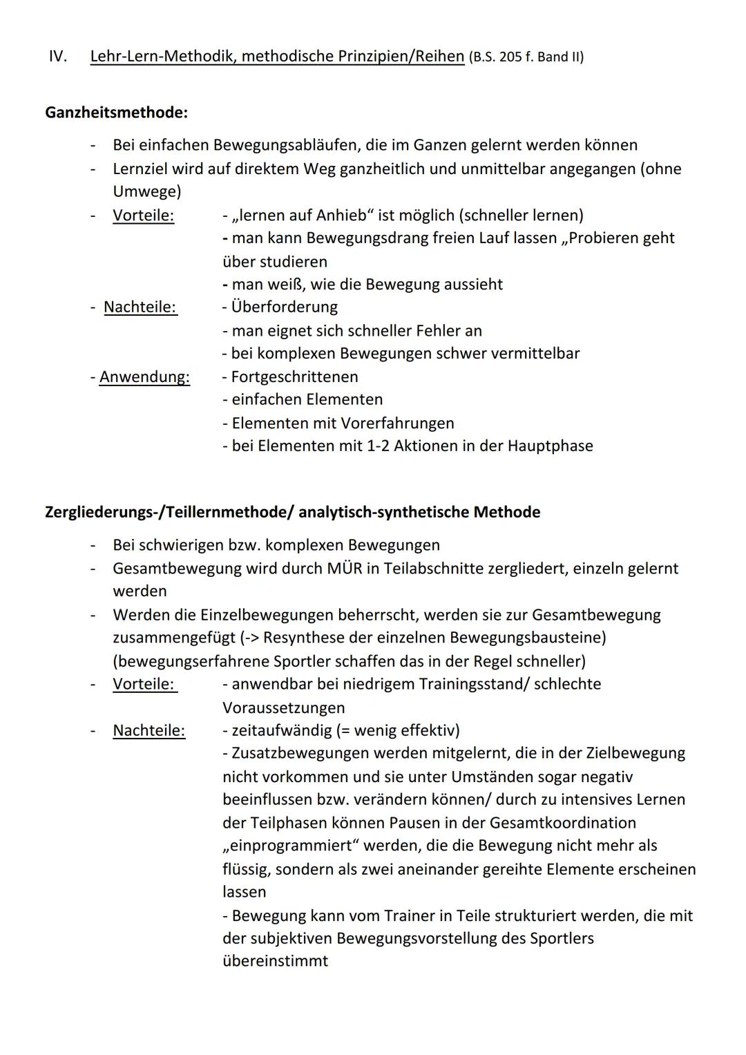 12.1 Bewegungslehre
a) Morphologische Betrachtungsweise
a. Bewegungsbeschreibung
●
●
Untersuchung des äußerlich sichtbaren Teils einer Beweg