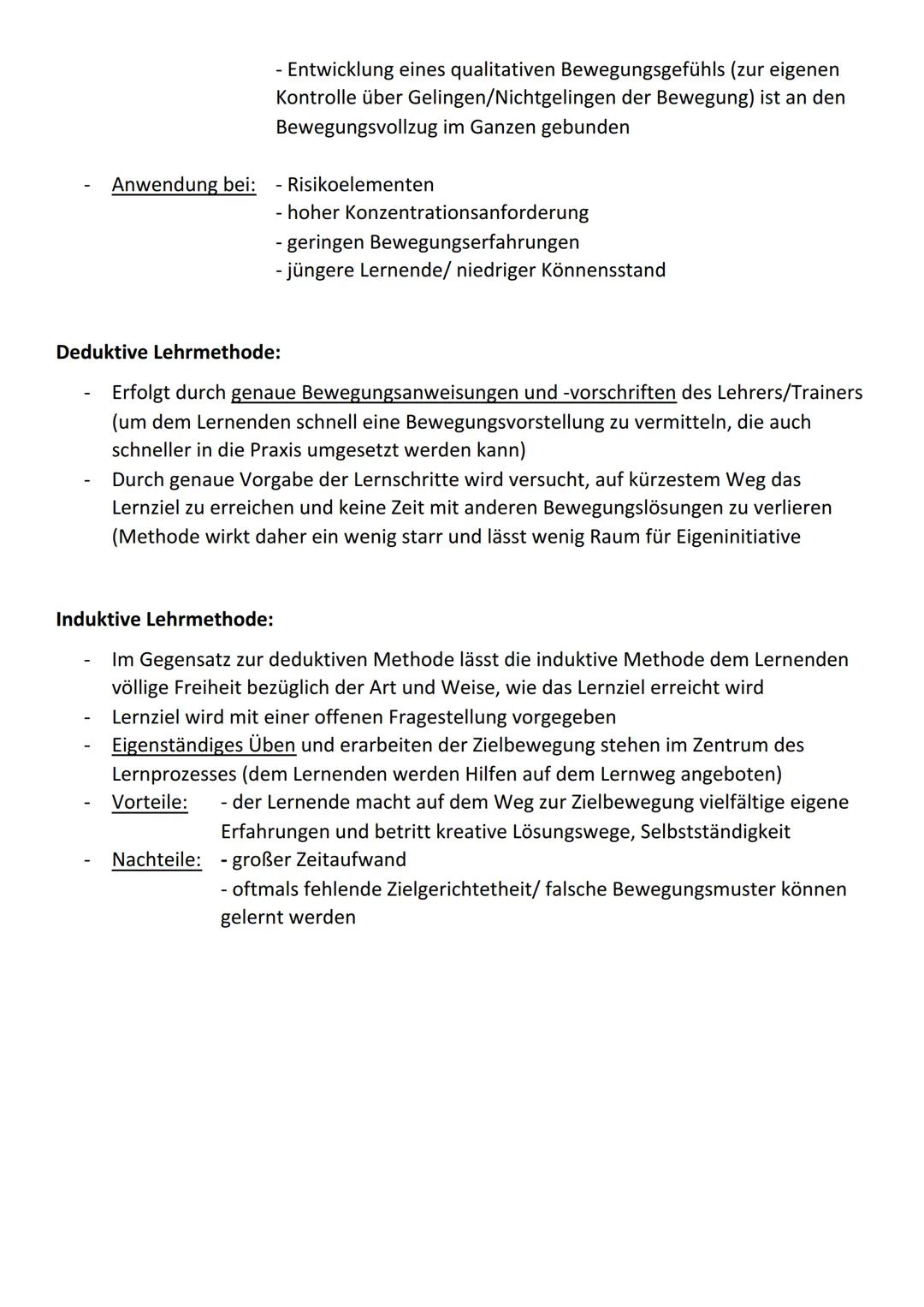 12.1 Bewegungslehre
a) Morphologische Betrachtungsweise
a. Bewegungsbeschreibung
●
●
Untersuchung des äußerlich sichtbaren Teils einer Beweg