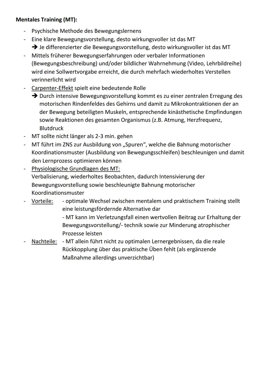 12.1 Bewegungslehre
a) Morphologische Betrachtungsweise
a. Bewegungsbeschreibung
●
●
Untersuchung des äußerlich sichtbaren Teils einer Beweg