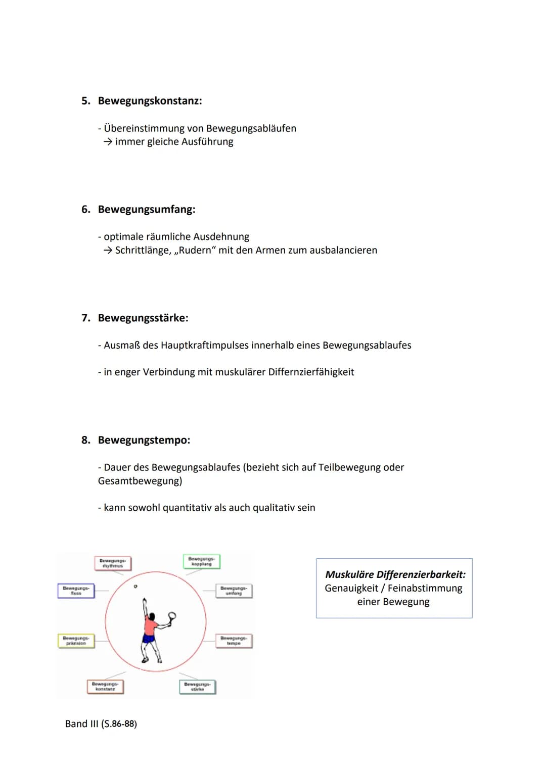 12.1 Bewegungslehre
a) Morphologische Betrachtungsweise
a. Bewegungsbeschreibung
●
●
Untersuchung des äußerlich sichtbaren Teils einer Beweg