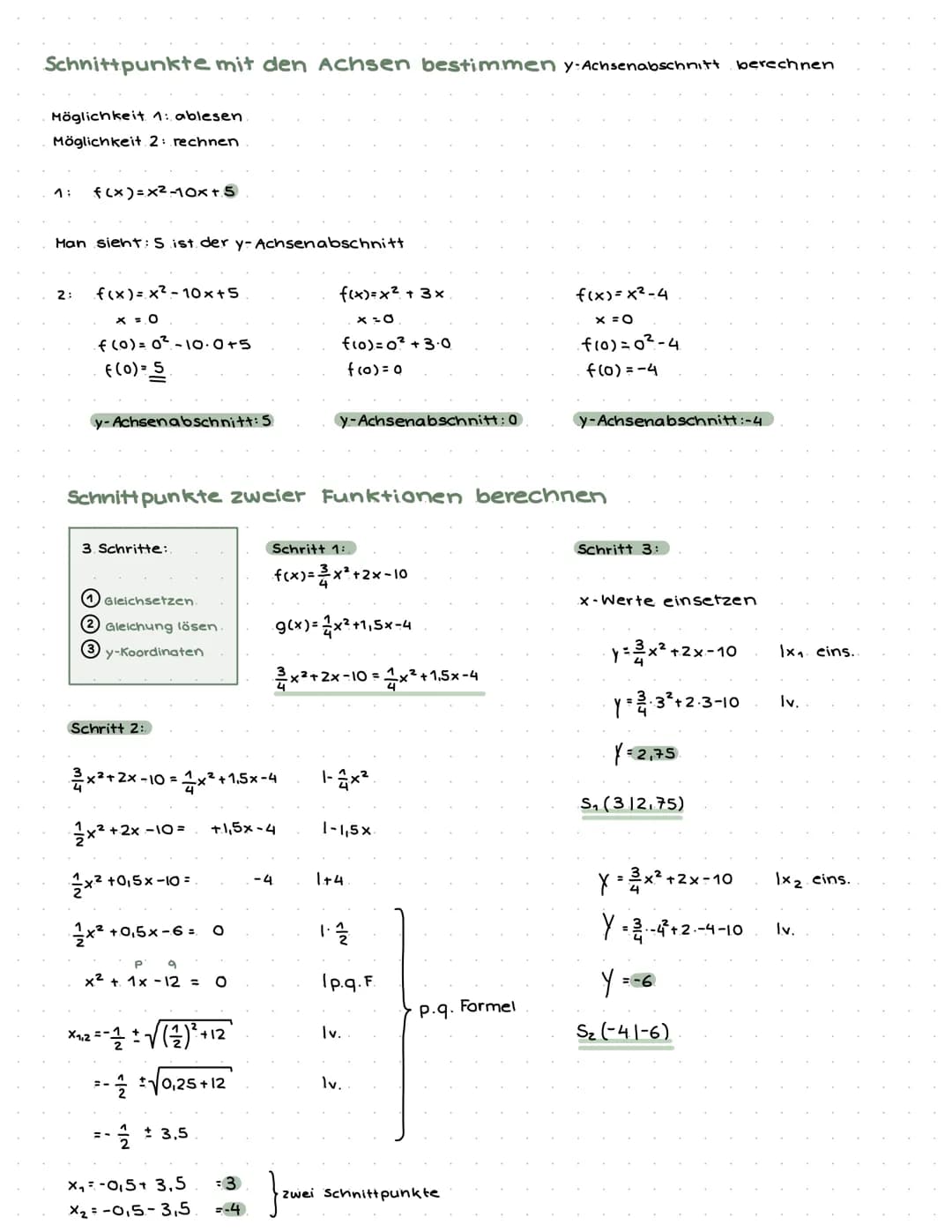 Lernzettel cuadratische Funktion und Gleichungen
Themen:
.
Vereinfachen von Termen mithilfe binomischen Formeln und
Ausmultiplizieren von Su