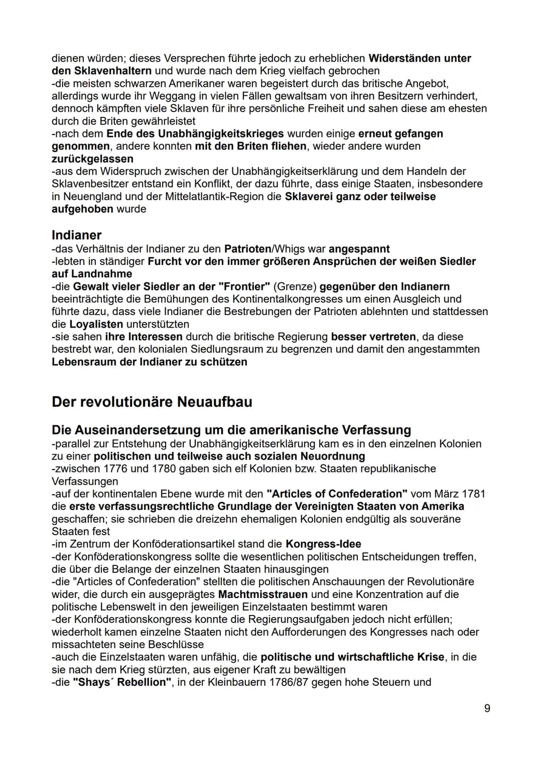 Inhaltsverzeichnis - Rahmenthema 1
Amerikanische Unabhängigkeit - "American Revolution".
Die Vorgeschichte der Amerikanischen Revolution....