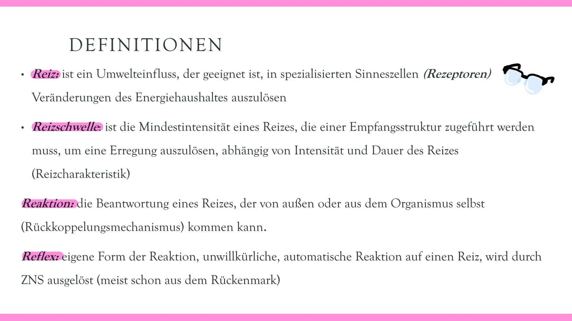 Neurobiologie VORABHINWEISE:
GRUND- und LEISTUNGSKURS:
Markhaltig Nervenzelle
Membranpotentiale und Erregungsleitung
Bau und Funktion der Sy