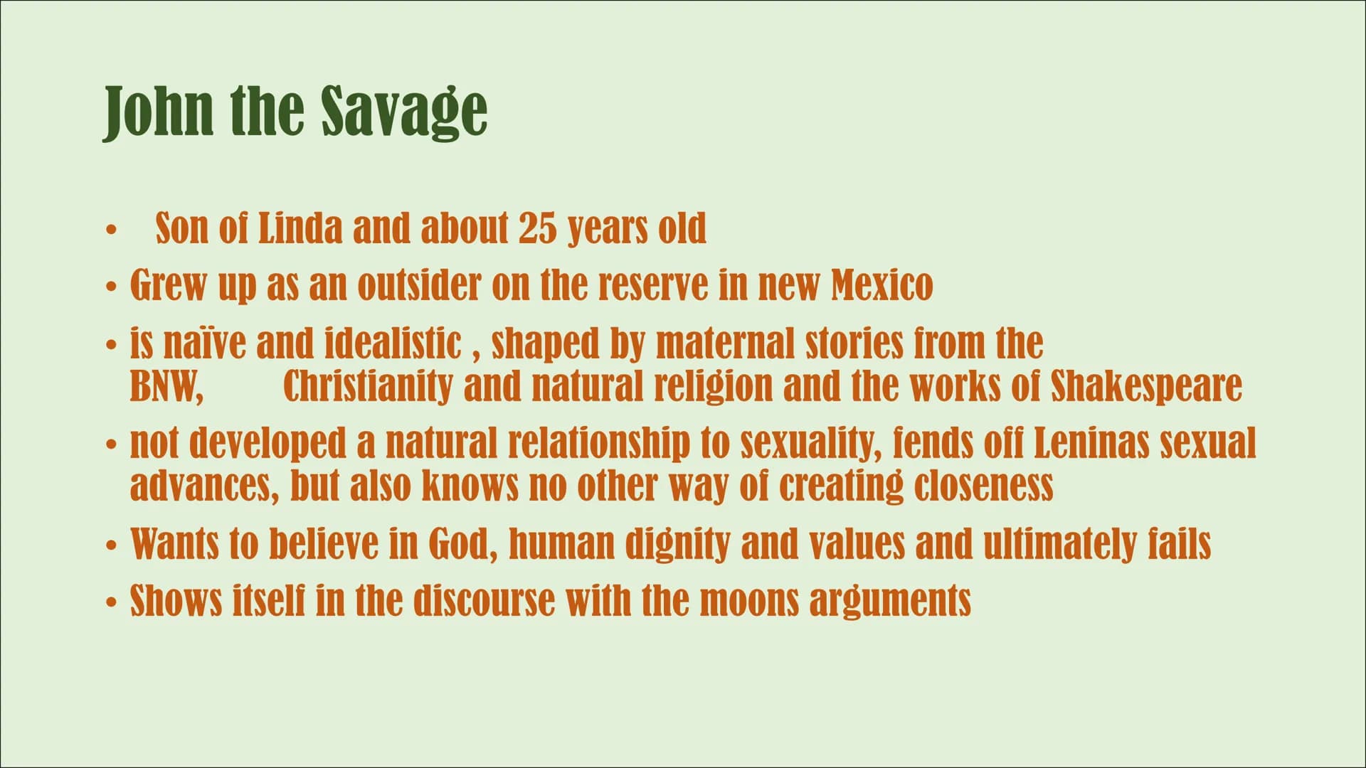 BRAVE NEW WORLD
-ALDOUS HUXLEY
24
SONA&SEVDE CONTENTS
●
●
●
ALDOUS HUXLEY
BRAVE NEW WORLD - GENERAL ASPECTS, CHARACTERS
DYSTOPIA & UTOPIA Al