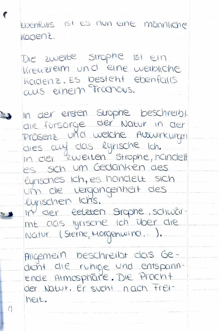 Johann Wolfgang von Goethe (1749-1832)
Auf dem See
Und frische Nahrung, neues Blut
Saug' ich aus freier Welt:
Wie ist Natur se hold und gut.