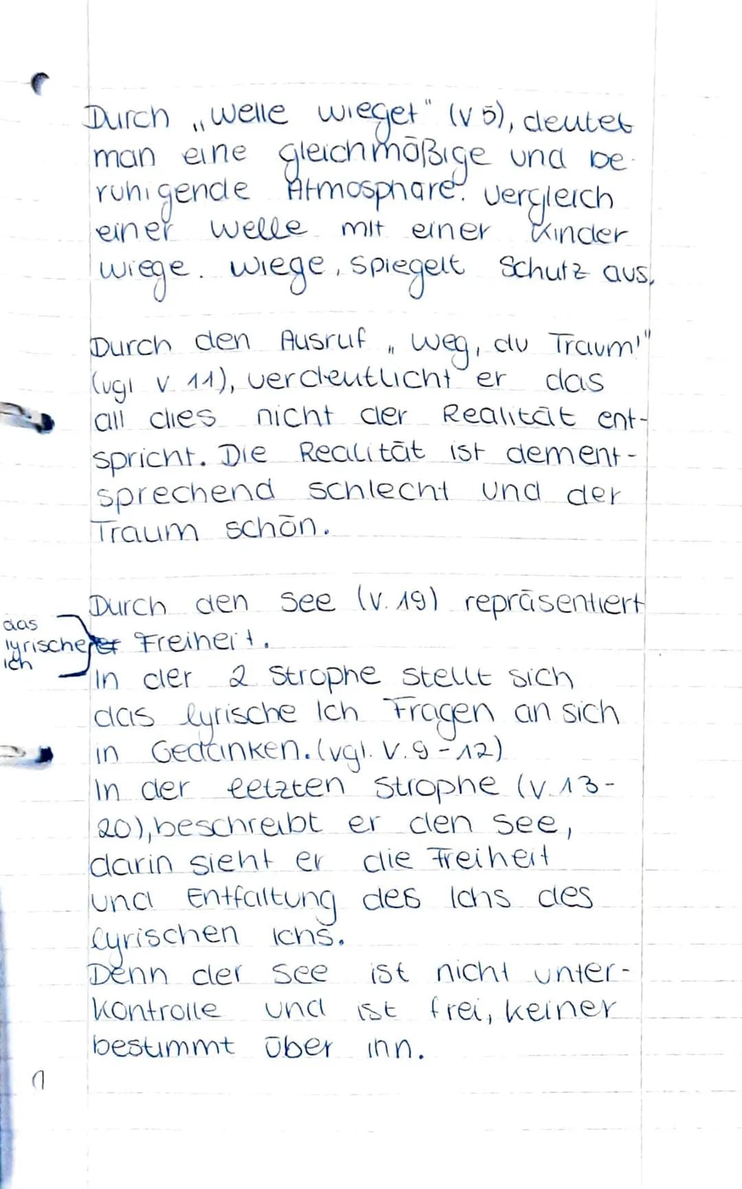 Johann Wolfgang von Goethe (1749-1832)
Auf dem See
Und frische Nahrung, neues Blut
Saug' ich aus freier Welt:
Wie ist Natur se hold und gut.