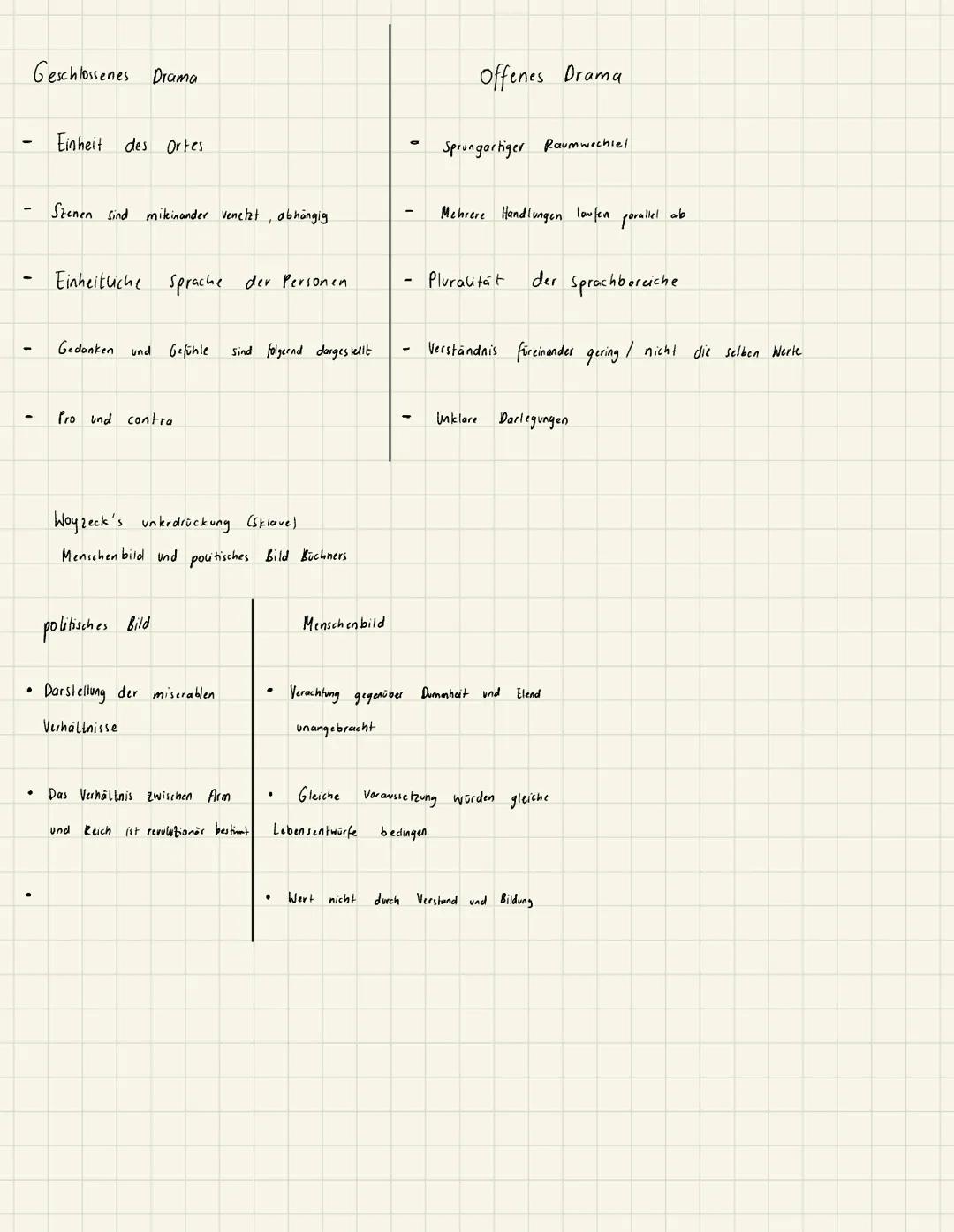  Pauperismus:
Massenarmut
Materialismus / auf Besitz und Gewinn bedachte Einstellung dem Leben gegenüber
Determinismus: Vorher bestimmte Han