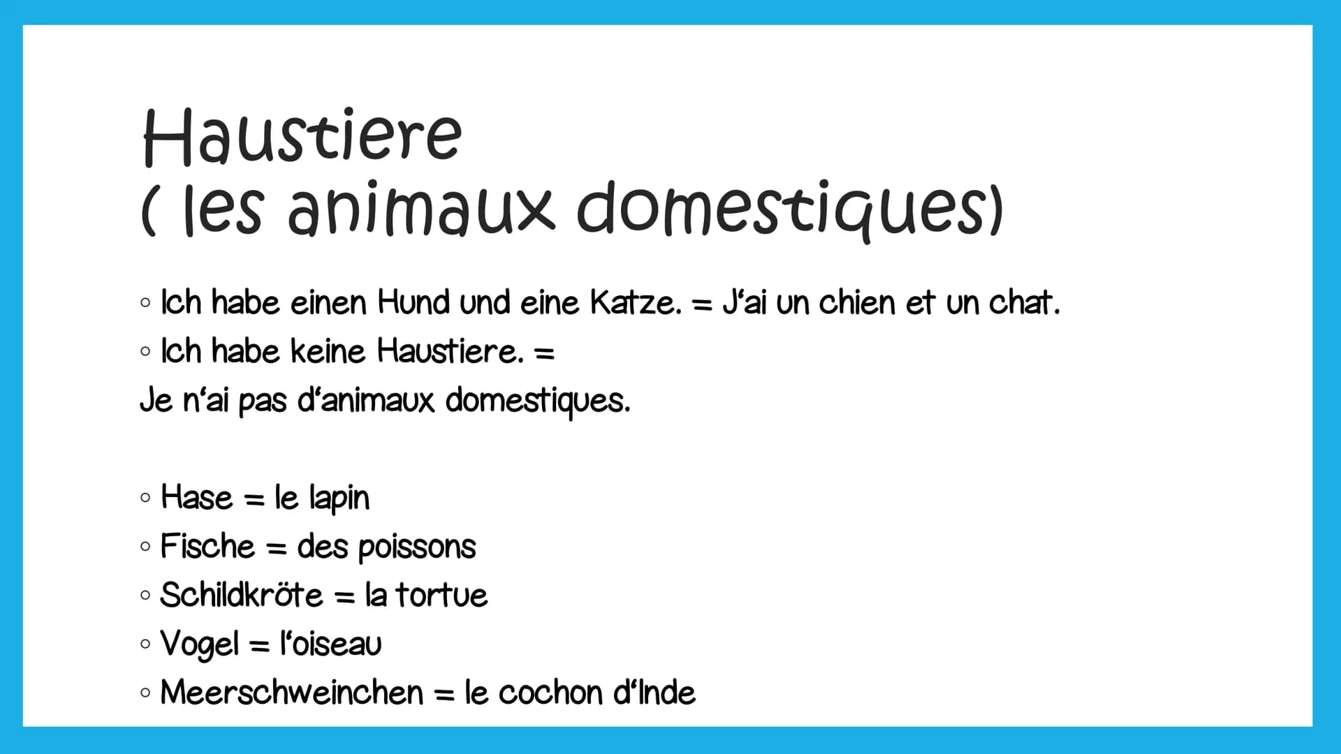 A
V
SICH AUF FRANZÖSISCH
VORSTELLEN
SE PRESENTER EN
FRANCAIS ●
●
O
O
sich auf Französisch vorstellen
(se présenter en francais)
Ich wohne/ l