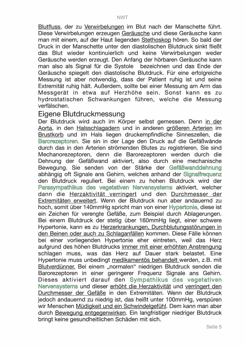 NWT
Lerntagebuch
Digitale Gesundheit
PHYSIOLOGIE
Seite 1 Inhaltsangabe
1. Digitale Gesundheit
II. Physiologie
III. Messbare Vitalwerte
A. Pu