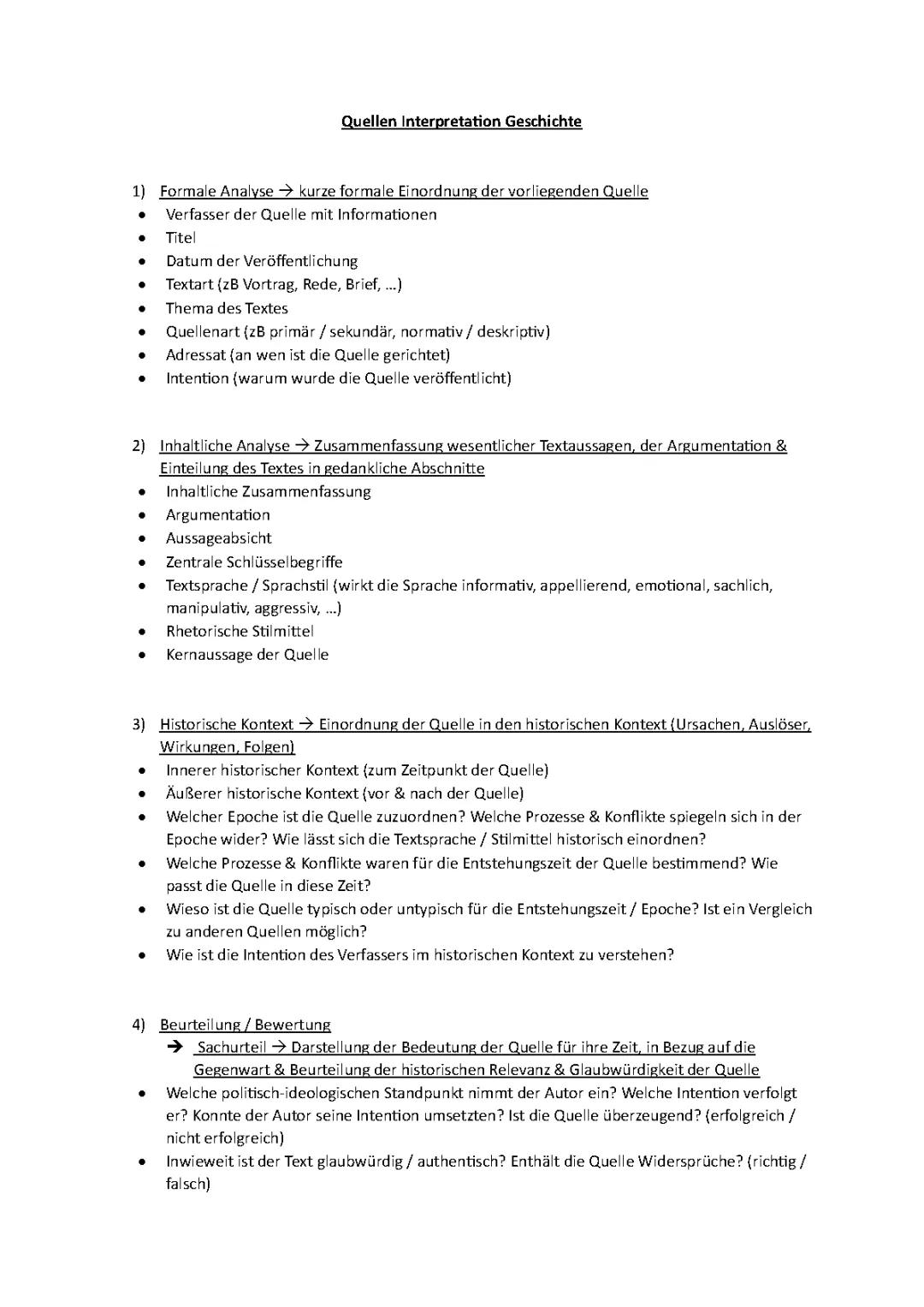 Quelleninterpretation 