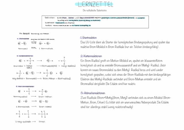 Know radikalische Substitution  thumbnail