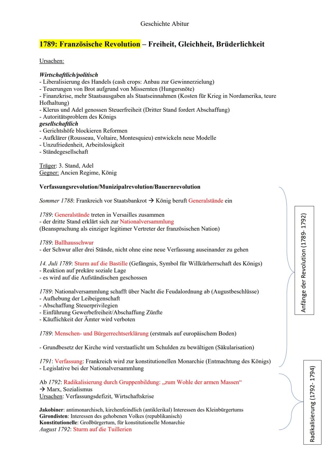 Gesellschaftliche Umbrüche und der moderne Staat
1661-1715: Ludwig, der Sonnenkönig, begründet den Absolutismus
1688: Glorios Revolution in 