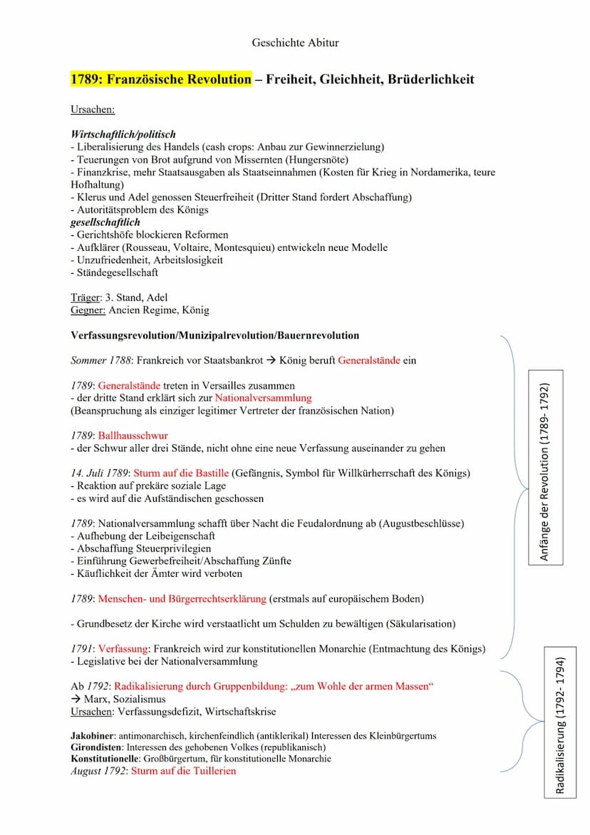 Gesellschaftliche Umbrüche und der moderne Staat
1661-1715: Ludwig, der Sonnenkönig, begründet den Absolutismus
1688: Glorios Revolution in 