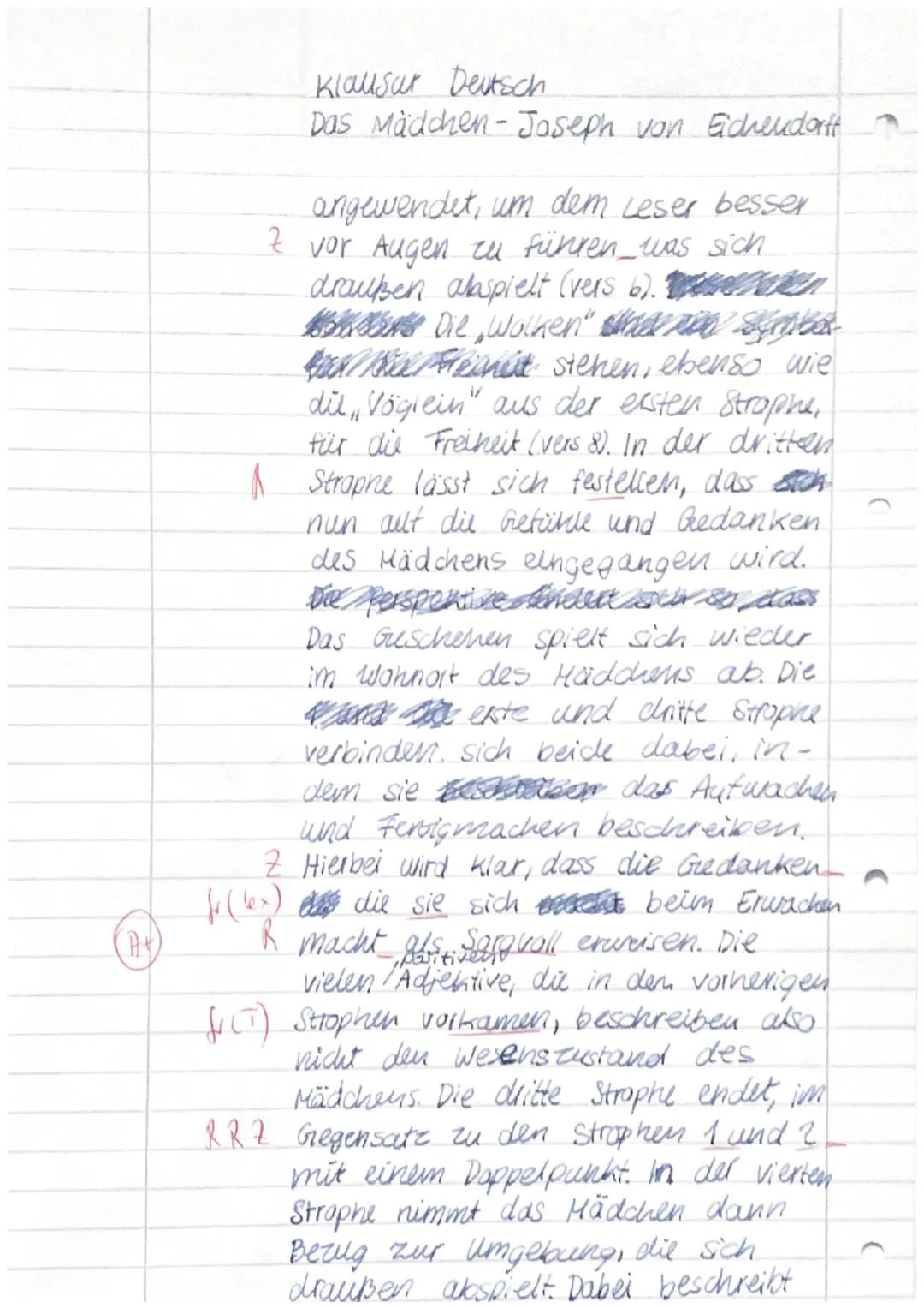 Gutachten
für Mira C.
Klausur 2023, Einführungsphase Deutsch
Kurs-/Schulhalbjahr: Einführungsphase
Aufgabenart:
Kursleitung:
Schule:
Gesamtb